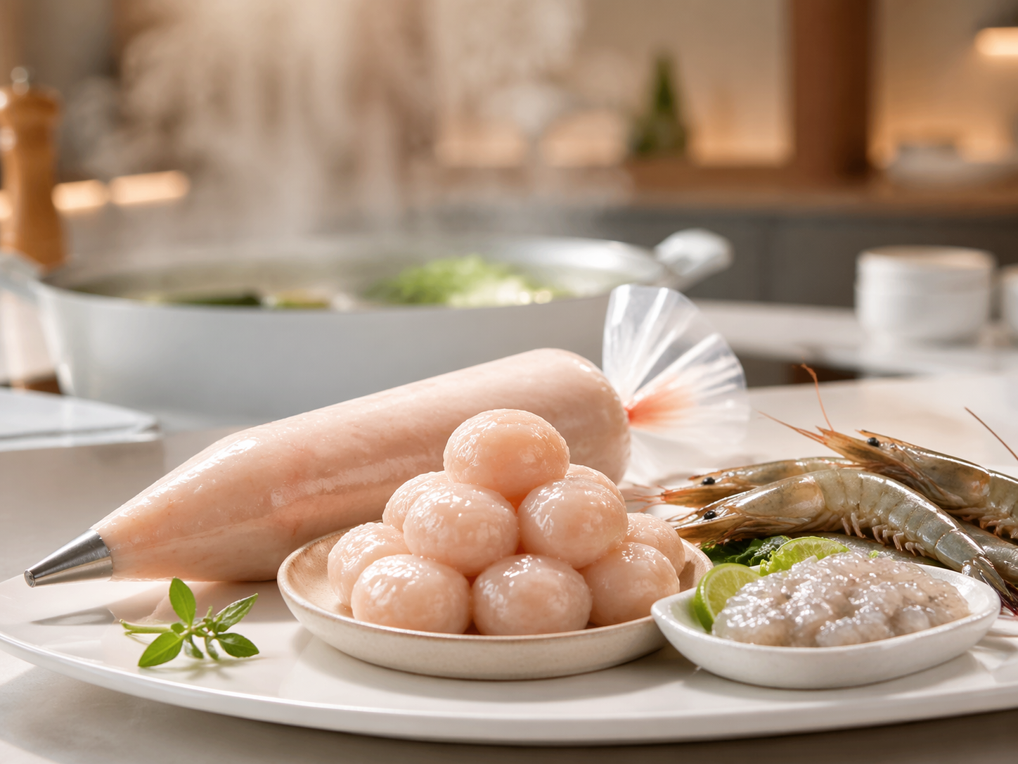 招牌原味虾滑